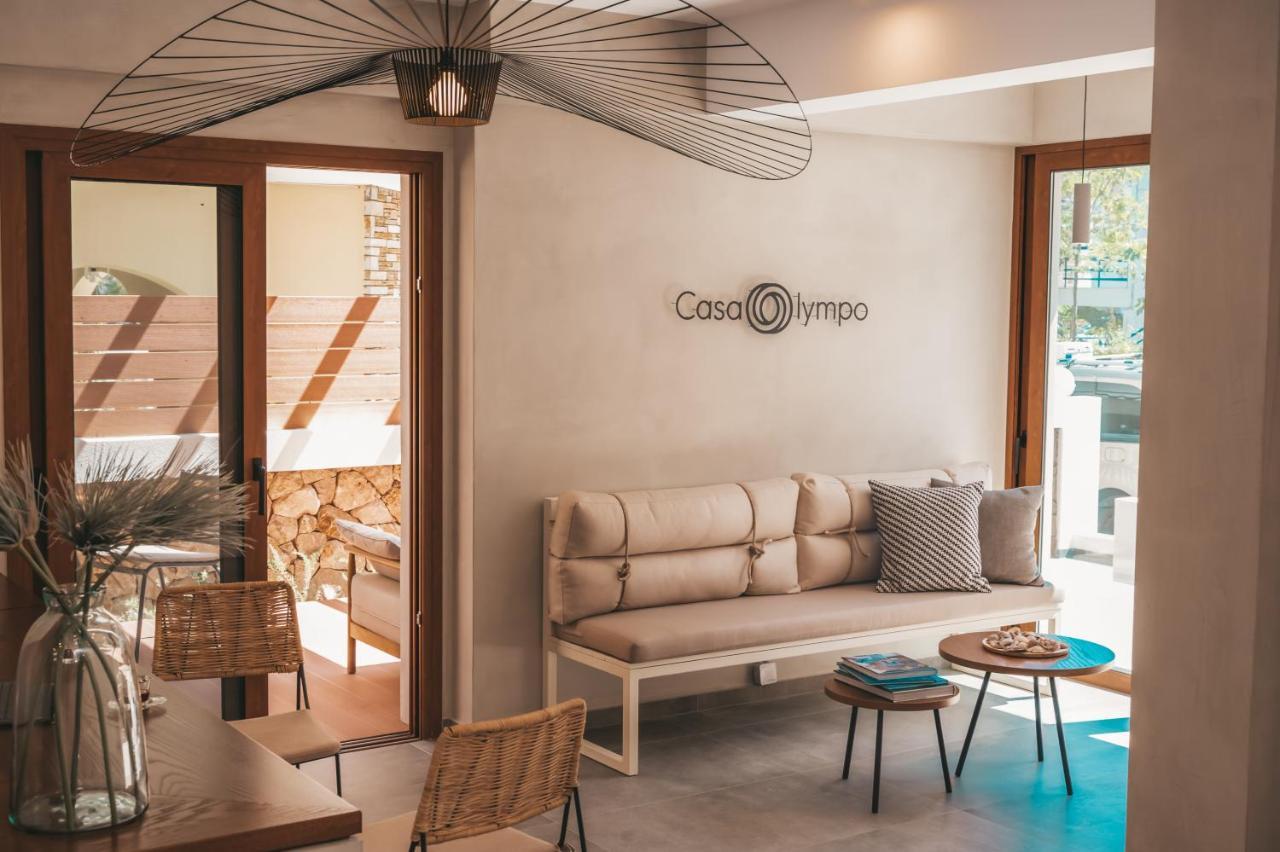 Casa Olympo Hotell Paralía Eksteriør bilde